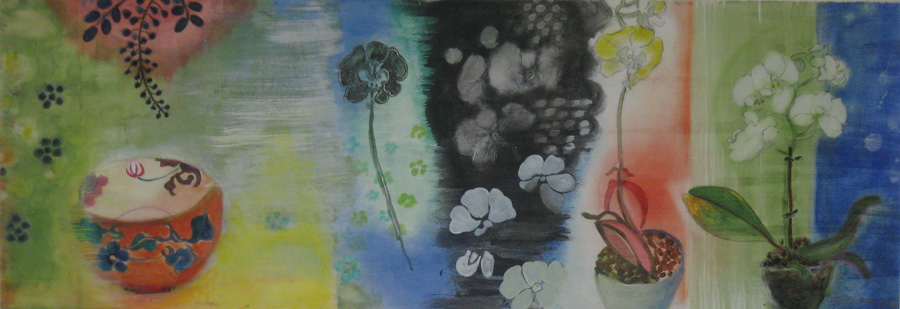 painting: Orchid Fever